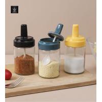 ราคา ขวดใส่เครื่องปรุง พร้อมช้อน ขวดแก้วใส่เครื่องปรุง กระปุกใส่เครื่องเทศ น้ำมัน น้ำผึ้ง เกลือ พริกไทย แก้วหนา (14527027049)