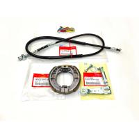 ราคา สายเบรค สายเบรคหน้า ผ้าเบรค มือลิง HONDA เวฟ100 ดรีม100 ดรีม110i เวฟ110 เวฟ125 ดรีม125 รุ่นดั้ม ยาว47นิ้ว (20877881780)