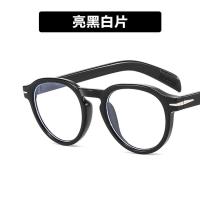 ราคา GENTLE MOSCOT แว่นตาทรงกลมสไตล์ย้อนยุคตะวันตกสำหรับผู้ชาย ผู้หญิงแว่นตาป้องกันรังสีสำหรับผู้ชาย (13330173956)