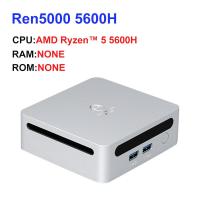 ราคา GenMachine New Mini PC มินิพีซี AMD Ryzen 5 5600H Windows 10 11 3 3GHz Up to 4 2GHz 2 DDR4 Max Support 64GB RAM Gaming WIFI6 Computer Mini Desktop office computer (19508196116)