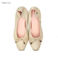ราคา O B รองเท้าหนังแท้ รุ่น Audrey comfy in Natural cream New Edition (1352006572)