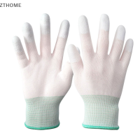 ราคา ZTHOME ถุงมือป้องกันไฟฟ้าสถิตย์ ESD Electronic working gloves PU นิ้ว PC antiskid for Garden (20072068044)