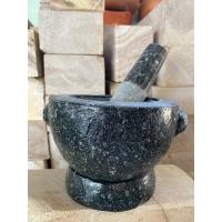 ราคา ครกหิน ครกหินแท้ ขนาด 6 นิ้ว ครกหินทรงโบราณ ครกหินแกรนิต พร้อมสาก ตำน้ำพริก น้ำจิ้มได้คะ (8922702347)