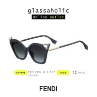 ราคา ลดกระหน่ำ แว่นกันแดด FENDI รุ่น FEN 0357 G ทรงCat Eye ดีไซน์พิเศษ Limited (20119379018)