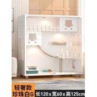 ราคา วิลล่าแมว กรงแมว คอนโดแมว ขนาดใหญ่ ล้อเลื่อน (20413318844)