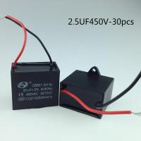 ราคา คุณภาพสูงสุด พร้อมส่ง คาปาซิเตอร์ คาปาซิเตอร์พัดลม1 5UF 1 8UF 2UF 2 5UF 3UF 4UF 5UF 6UF 7UF 8UF 10UF 450V CBB61 อะไหล่พัดลม แคปพัดลม แคปรันมอเตอร์ 4 5 (14384728210)