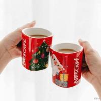 ราคา แก้วเนสกาแฟแดง แก้วคริสต์มาส คละลาย (20521459334)