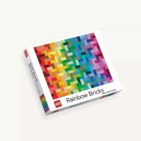 ราคา จิ๊กซอว์ 1000 ชิ้นลาย LEGO Rainbow Bricks Puzzle (19212327235)