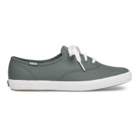 ราคา Keds รุ่น Champion Leather รองเท้าผ้าใบหนัง ผู้หญิง สี BALSAM GREEN WH61665 (19143825431)