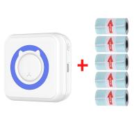 ราคา เครื่องปริ้นorder เครื่องปริ้นพกพา พิมพ์สติ๊กเกอร์ เครื่องปริ้นไร้หมึก เครื่องปริ้นสติ๊กเกอร์ เครื่องปริ้นรูปแบบพกพา Photo Printer Mini แถมฟรี สติ๊กเกอร์ 5 ม้วน เครื่องปริ้นความร้อน ปริ้นใบปะหน้าพัสดุ