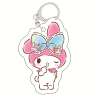 ราคา Sanrio พวงกุญแจพวงกุญแจอะคริลิคสองด้านจี้พวงกุญแจ Mymelody Kuromi Cinnamoroll Pom จี้ห้อยกระเป๋าจี้พวงกุญแจพวงกุญแจเครื่องราง (19296971225)