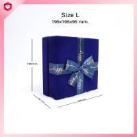 ราคา HappyLife Gift Box กล่องของขวัญ กล่องของชำร่วย กล่องกระดาษอย่างแข็ง กล่องดอกไม้ กล่องตุ๊กตา รุ่น 8311 3 (11363401489)