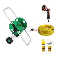 ราคา ชุดรดน้ำต้นไม้ สายยางฉีดน้ำขนาด 4หุน 1 2 ข้อต่อสวมเร็ว 4 ชิ้น วงล้อเก็บสายยาง หัวฉีดน้ำ ปรับได้ 10 รูปแบบ ล้างรถ ที่ฉีดน้ำ หัวล้างรถ แรงดันสูง ปืนฉีดน้ำ หัวฉีดน้ำรดน้ำต้นไม้ รุ่นคุ้มค่าสุดๆ สายยางรดน้