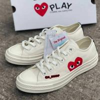 ราคา Jack purcell x Comme Des Garcon play สวยแท้100 มีรับประกัน รองเท้าผ้าใบ รองเท้าวิ่ง รองเท้าแฟชั่น รองเท้ากีฬา (4612878383)