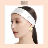 ราคา MILIN Modest Hair band Milin crystal M logo at the side ผ้าคาดผมตกแต่งด้วยโลโก้คริสตัลตัว M ด้านข้าง 42 (20792505243)