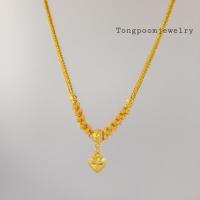 ราคา สร้อยคอระย้า 1 บาท ทองชุบ ทองไมครอน ทองโคลนนิ่ง (14681235207)