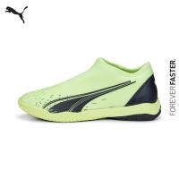 ราคา PUMA FOOTBALL รองเท้าฟุตบอลสำหรับเด็ก ULTRA MATCH Laceless IT Mid สีเหลือง FTW 10692201 (17249125073)
