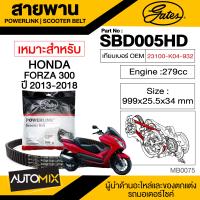 ราคา สายพาน HONDA FORZA 300 POWERLINK SCOOTER BELT สายพานมอเตอร์ไซค์ อะไหล่มอไซค์ อะไหล่แต่ง มอเตอร์ไซค์ MB0075 (11666759371)