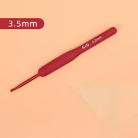 ราคา Exix 1ชิ้น DIY อะลูมิเนียมเรซิ่นเข็มถักนิตติ้งอุปกรณ์ถัก1 8 6 5มม สีแดงตะขอโครเชต์กับที่จับซิลิโคนดอกทิวลิปญี่ปุ่น (17323903100)