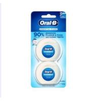 ราคา แพคคู่ Oral B Essential Floss 50M ออรัลบี ไหมขัดฟัน เอสเซนเชียล ฟลอส 50 ม ของแท้ผลิตจาก ไอซ์แลนด์ (20804484802)