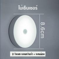 ราคา ไฟ LED ติดผนังแบบไร้สายอัจฉริยะ USB สามารถชาร์จได้ เซนเซอร์ตรวจจับการเคลื่อนไหว เปิด ปิดอัตโนมัติ ประหยัดพลังงาน ไฟหัวเตียง หลอดไฟ (10412813052)