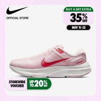 ราคา Nike Womens Air Zoom Structure 24 Road Running Shoes Pink (17322586559)