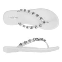 ราคา Holster Phuket White Glitter HST424WG รองเท้าแตะแบบมีหู (19594135295)