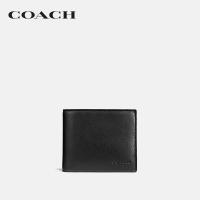ราคา COACH กระเป๋าสตางค์ผู้ชายรุ่น 3 In 1 Wallet สีดำ 74991 BLK (15665700003)