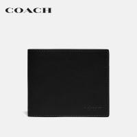 ราคา COACH กระเป๋าสตางค์ผู้ชายรุ่น 3 In 1 Wallet สีดำ 97739 BLK (3279994017)
