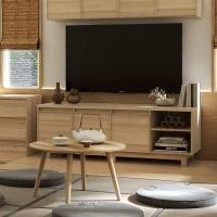 ราคา คอนเซ็ปต์ เฟอร์นิเจอร์ ไซด์บอร์ด รุ่น Hakone สีไม้อ่อน 160x55x56 ซม (16487424817)