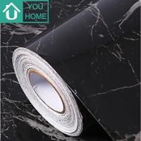 ราคา Youhome สติ๊กเกอร์ลายหินอ่อน สติ๊กเกอร์pvcแบบหนา วอลเปเปอร์ลายหินอ่อน สติ๊กเกอร์ติดโต๊ะ ผนัง ประตู โต๊ะ ตู้ ฯ สามารถติดได้ในพื้นผิวเรียบ (16916626472)