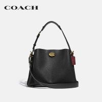 ราคา COACH กระเป๋าสะพายไหล่ผู้หญิงรุ่น Willow Shoulder Bag สีดำ C2621 B4 BK (7185232690)