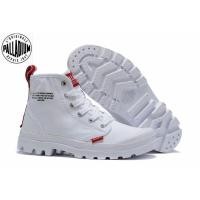 ราคา ของแท้ 100 PALLADIUM รองเท้าบูทมาร์ติน ผ้าใบ ประดับริบบิ้น สีขาว สําหรับผู้ชาย และผู้หญิง ไซซ์ 35 45 (19807037190)