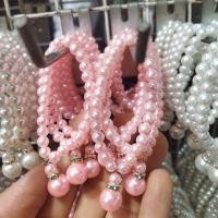 ราคา สร้อย สร้อยคอมุก ต่างหูหนีบ สร้อยคอมุกเทียม1คู่ มีจี้ ต่างหูมุก พร้อมส่ง (18120030106)