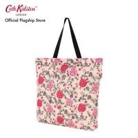 ราคา Cath Kidston Large Foldaway Tote Winding Rose Pink (19721748975)