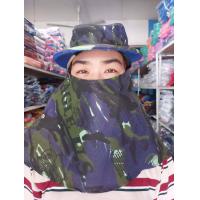 ราคา คละสี หมวกคลุมหน้ากันแดดมีกระดุมหน้า หมวกปิดหน้า หมวกก่อสร้าง หมวกตกปลา หมวกทำสวน หมวกทำนา (18995254085)