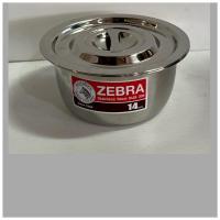 ราคา หม้อแขกสแตนเลสตราหัวม้าลาย Zebraหม้อแขกพร้อมฝาปิดIndian Pan หม้อแกงสแตนเลส (20413792303)