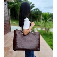 ราคา กระเป๋าสาน กระจูด กระเป๋าใบใหญ่ handmade กระเป๋าแฮนด์เมด ของฝากของขวัญ ตะกร้าสาน กระเช้าสาน กระเป๋าสะพาย handmade (4383218996)