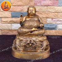 ราคา พระสังกัจจายน์ วัดมังกรกมลาวาส เนื้อทองเหลือง ขนาด 5 นิ้ว สูง 10 5 นิ้ว (14610583638)