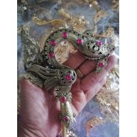 ราคา ตะขอทองเหลืองหงษ์กระดูกลงดำ (17930477794)