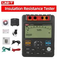 ราคา UNI Tดิจิตอลเครื่องทดสอบความต้านทานฉนวนUT512 500V 2500V MeggerสายดินMeterเครื่องวัดโอห์มมิเตอร์DC AC (4233108662)