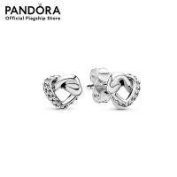 ราคา Not For Sale Pandora Knotted Heart Stud Earrings GWP (10117455337)