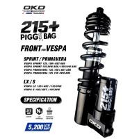 ราคา โช๊คOKD รุ่นPiggy Bagยาว215mm ใส่Vespa โช๊คOKDแท้ โช๊คแต่งOKD (20126570866)