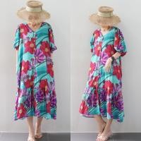 ราคา Mix os เดรสแขนตุ๊กตา เดรสแขน 3 ส่วน เดรสคอวี เดรสผ่าหน้าติดกระดุมลง ต่อชายระบาย เดรสผ้า100 D ผ้าใส่สะบายไม่ร้อน ผ้าไม่บาง ชุดเดรสแฟชั่น ชุดเดรสใส่เที่ยว ชุดเดรสใส่ทำงาน (19827115198)