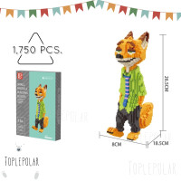 ราคา ชุดตัวต่อ เลโก้นาโน Block เลโก้จิ๋ว ขนาดใหญ่1000ชิ้น IP200504 ชุดจิ้งจอกซูโทเปีย จำนวน 1750 ชิ้น เรโก้ ของเล่น ของสะสม ของขวัญ ราคาถูก (8651567501)