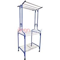 ราคา ราวตากผ้า ราวรุ่นA 9 มีล้อ มี5สีให้เลือก ราวA9 ราวแขวนผ้า ราวตาก ราวแขวนเสื้อ ราวเหล็ก ราวตากผ้าเปียก ราวตากผ้านวม (9705662047)