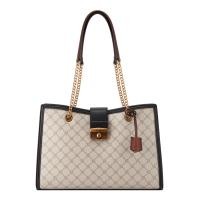 ราคา NINE WEST กระเป๋าสะพายข้าง รุ่น THATCHER สีเบจ โลโก้ ดำ (20132666112)