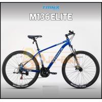 ราคา จักรยานเสือภูเขา Trinx รุ่น M136E เฟรมอลูมิเนียม 21 สปีด ล้อ 27 5 นิ้ว Size 17 โช๊คล็อกได้ (20079243466)