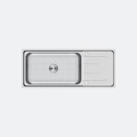 ราคา 0 10 เดือน EVE ซิงค์ล้างจานสแตนเลส 1 หลุม 1 ที่พักจาน HUDSON 1200 500 ฟรี ก๊อกน้ำเย็น (17779834112)