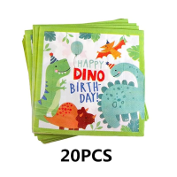 ราคา เซ็ทปาร์ตี้ วันเกิด ลาย ไดโนเสาร์ จานกระดาษ แก้วกระดาษ จานปาร์ตี้ แก้วปาร์ตี้ จาน แก้ว ทิชชู่ Dinosaur Dino Birthday Party Table Set Plate Cup Napkin Decorations (18204007383)